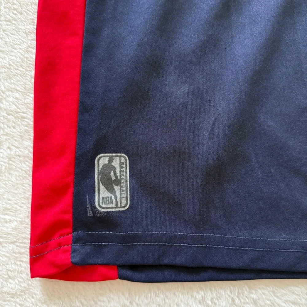Nike NBA Basketball Shorts Kids M 10-12 Red Navy Blue Athletic Mesh Bundle